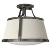 3521AN Charlotte 1 Light Semi-Flush Mount|Alternate Image