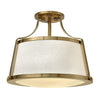 3521BC Charlotte 1 Light Semi-Flush Mount|Main Image