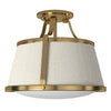 3521BC Charlotte 1 Light Semi-Flush Mount|Alternate Image