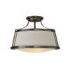 3522AN Charlotte 3 Light Semi-Flush Mount|Main Image