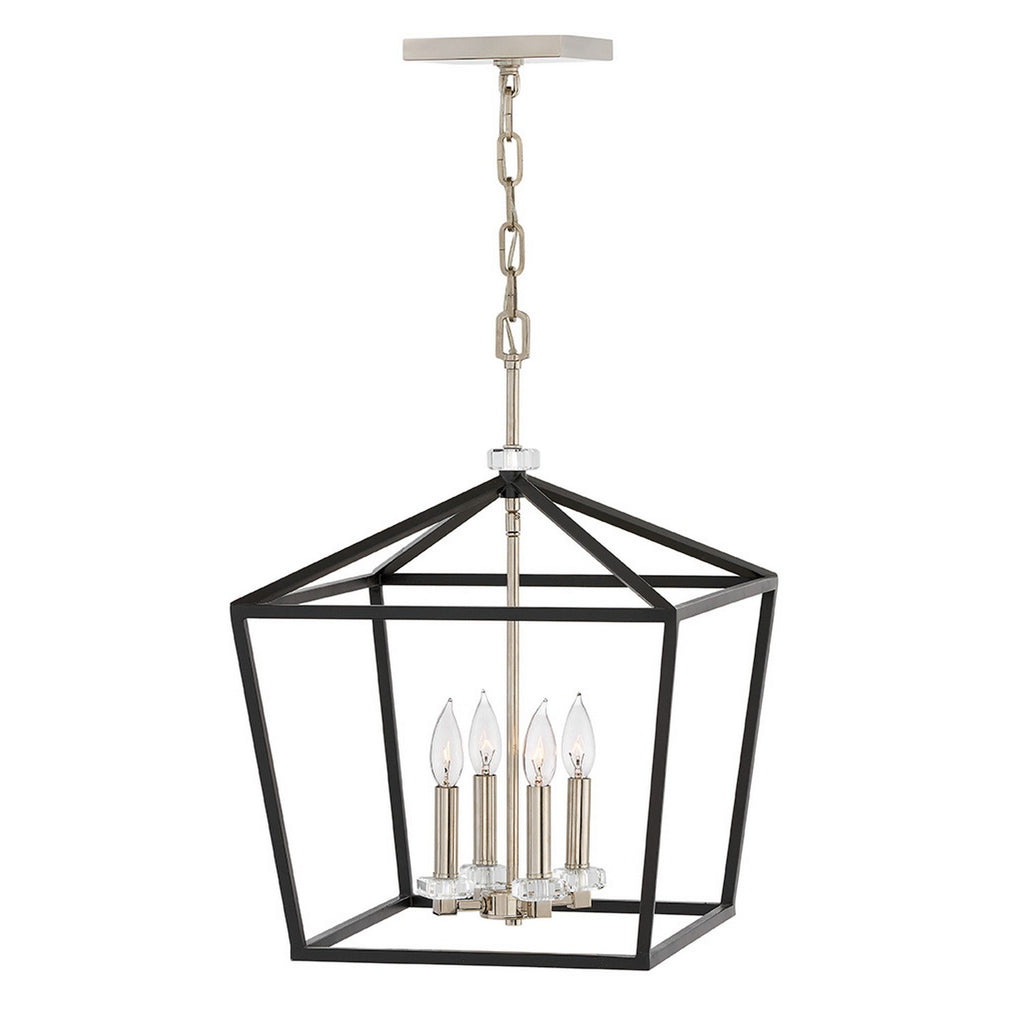 3535BK Stinson 4 Light Industrial Chandelier Main Image