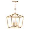 3535BK Stinson 4 Light Industrial Chandelier Main Image