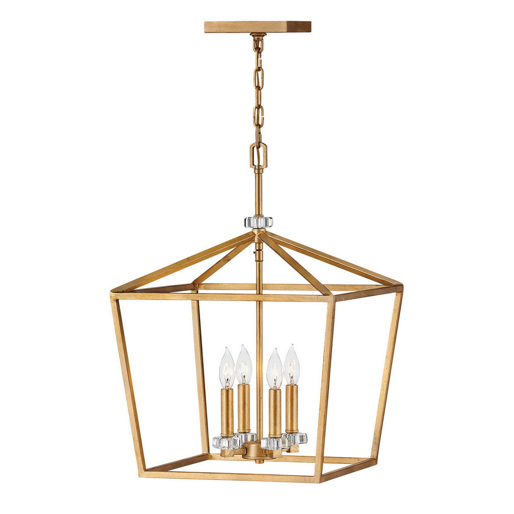 3535BK Stinson 4 Light Industrial Chandelier Main Image