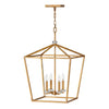 3536BK Stinson 4 Light Industrial Chandelier Main Image