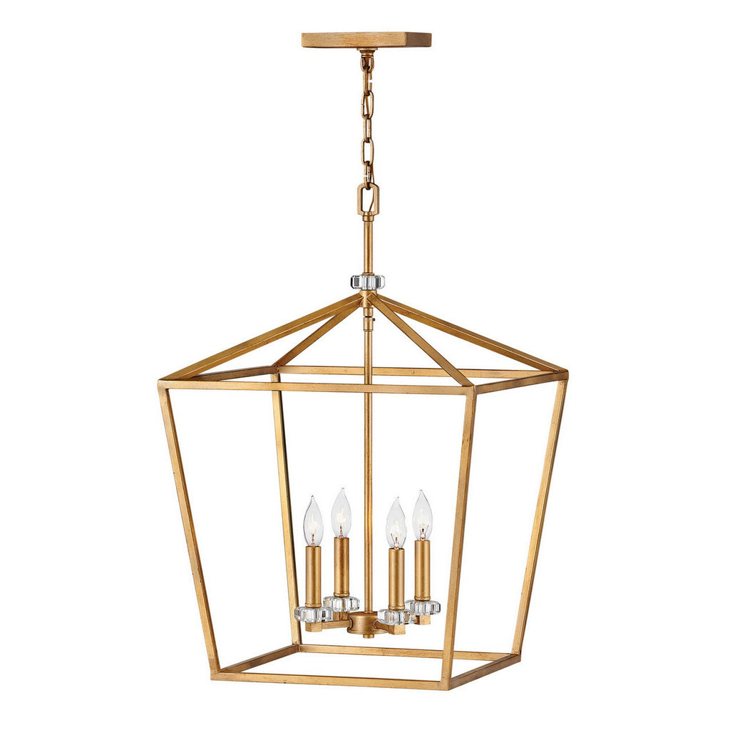 3536BK Stinson 4 Light Industrial Chandelier Main Image