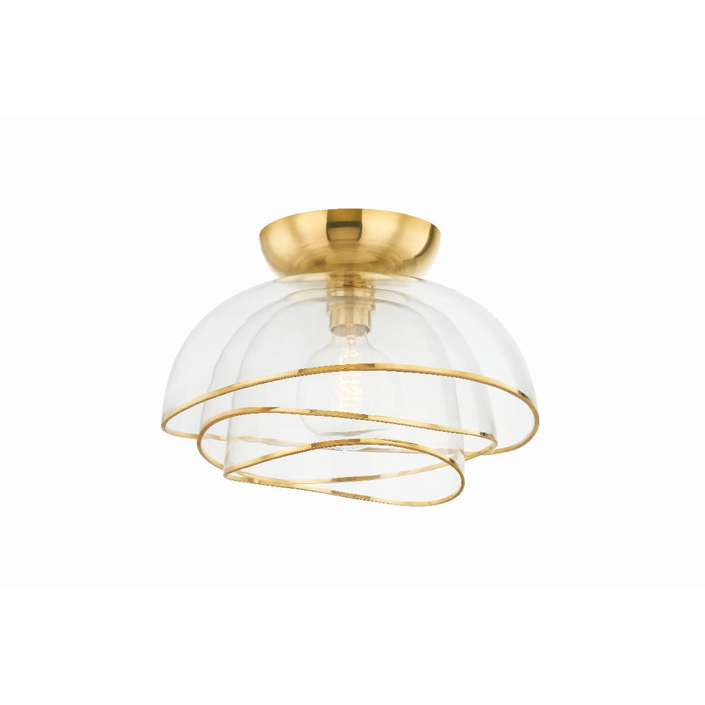 358-17-VPB Esme 1 Light Flush Mount | Alternate Image