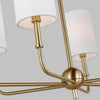 3609306-848 Foxdale 6 Light Chandelier | Alternate Image