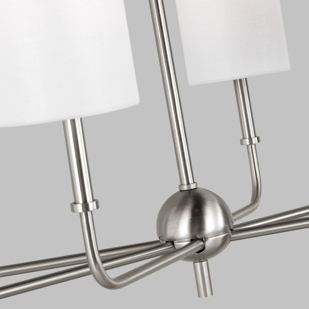 3609306-962 Foxdale 6 Light Chandelier | Alternate Image