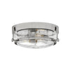 3640BK-CS Harper 3 Light Industrial Flush Mount Main Image