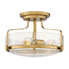 3641HB-CS Harper 3 Light Semi-Flush Mount|Main Image