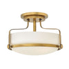 3641HB Harper 3 Light Semi-Flush Mount|Main Image