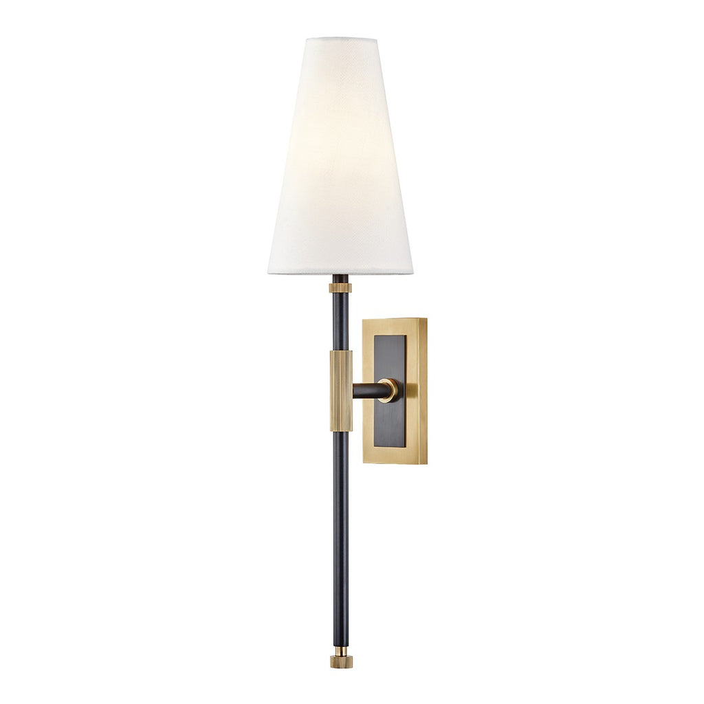 3721-AOB Bowery 1 Light Sconce | Main Image