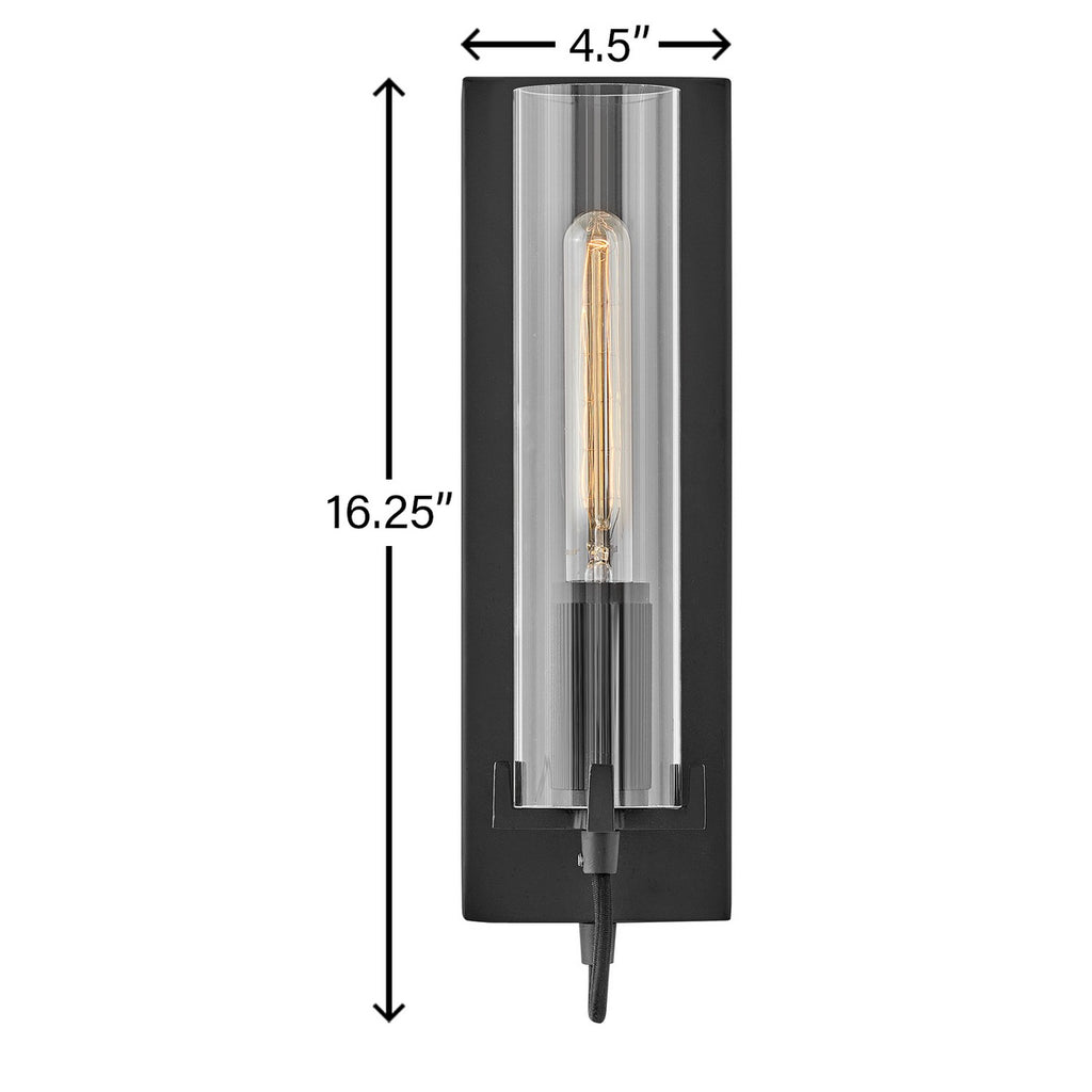 37850BK Ryden 1 Light Industrial Sconce | Alternate Image