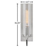 37850BK Ryden 1 Light Industrial Sconce | Alternate Image