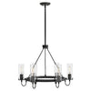 37855BK Ryden 6 Light Chandelier|Main Image