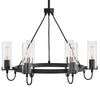 37855BK Ryden 6 Light Chandelier|Alternate Image