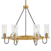 37855HB Ryden 6 Light Chandelier|Alternate Image