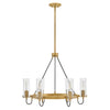 37855HB Ryden 6 Light Chandelier|Alternate Image