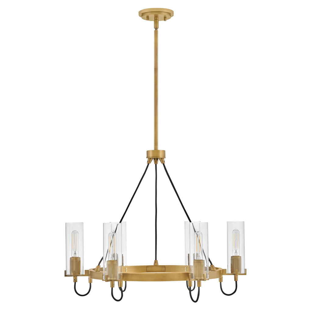 37855HB Ryden 6 Light Chandelier|Alternate Image