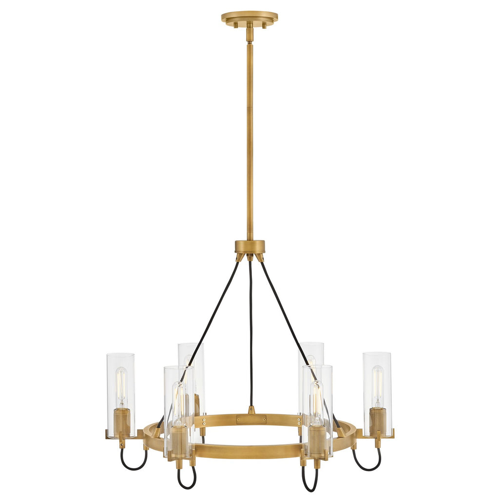 37855HB Ryden 6 Light Chandelier|Alternate Image