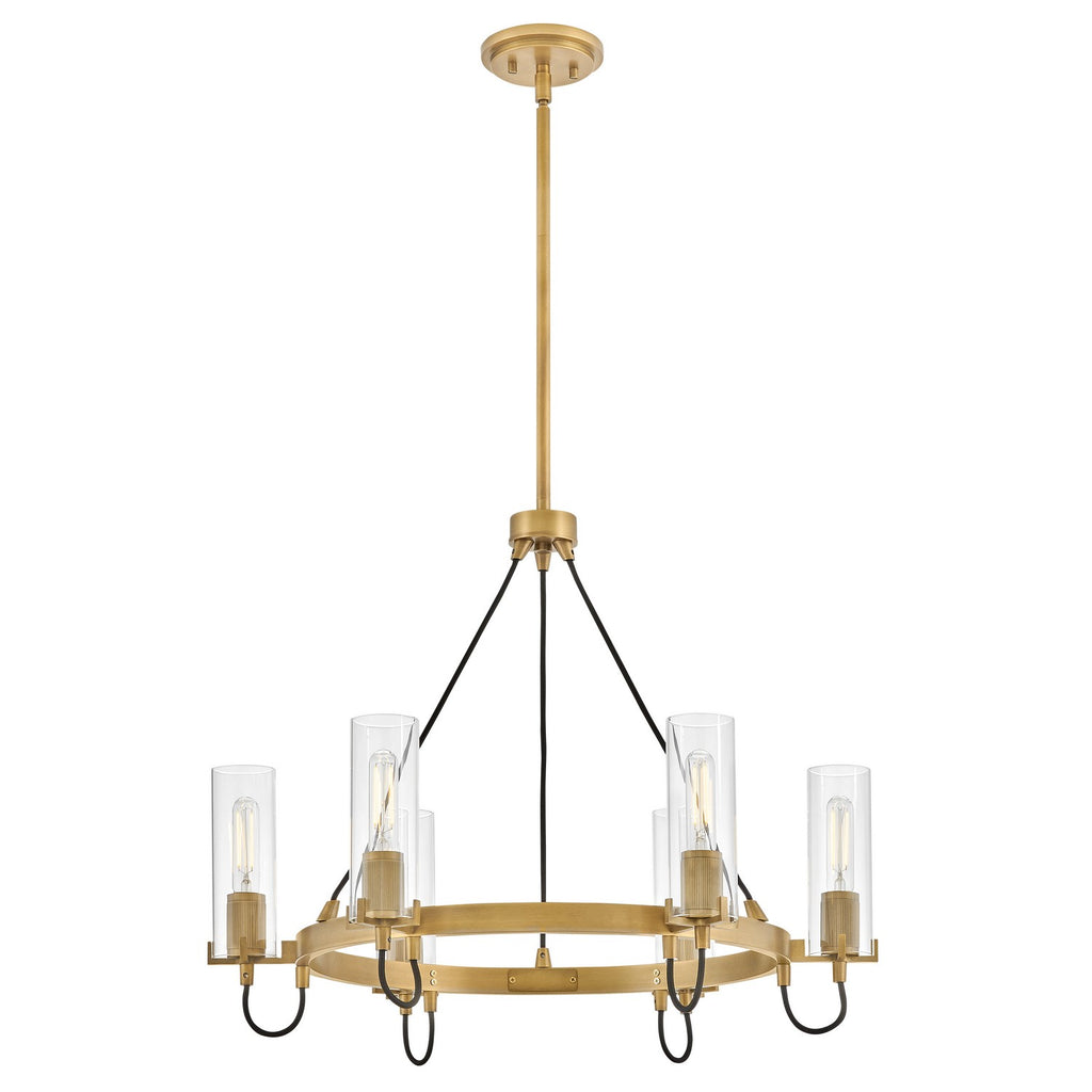 37855HB Ryden 6 Light Chandelier|Alternate Image