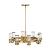 38106BX Reeve 8 Light Industrial Mini Chandelier Main Image