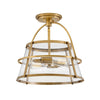 38111HB-HB Tournon 2 Light Semi-Flush Mount|Main Image