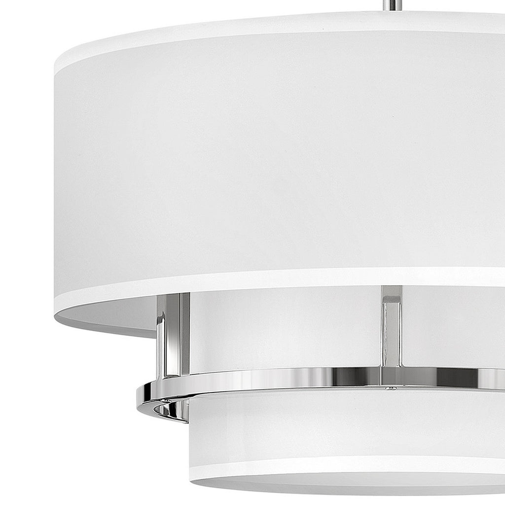 38893BK Graham 3 Light Transitional Semi-Flush Mount | Alternate Image