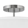 38893BK Graham 3 Light Transitional Semi-Flush Mount | Alternate Image