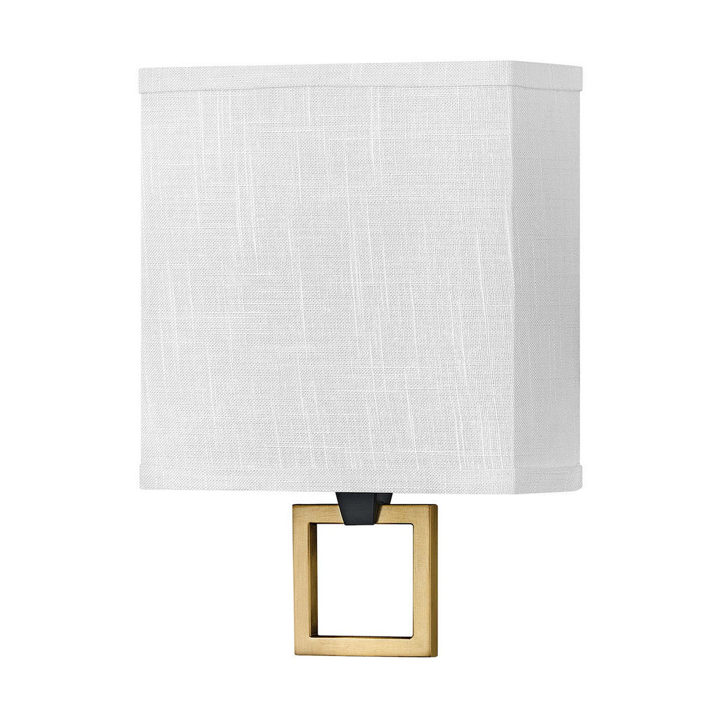 41302BK Link Off White LED Light Sconce|Main Image