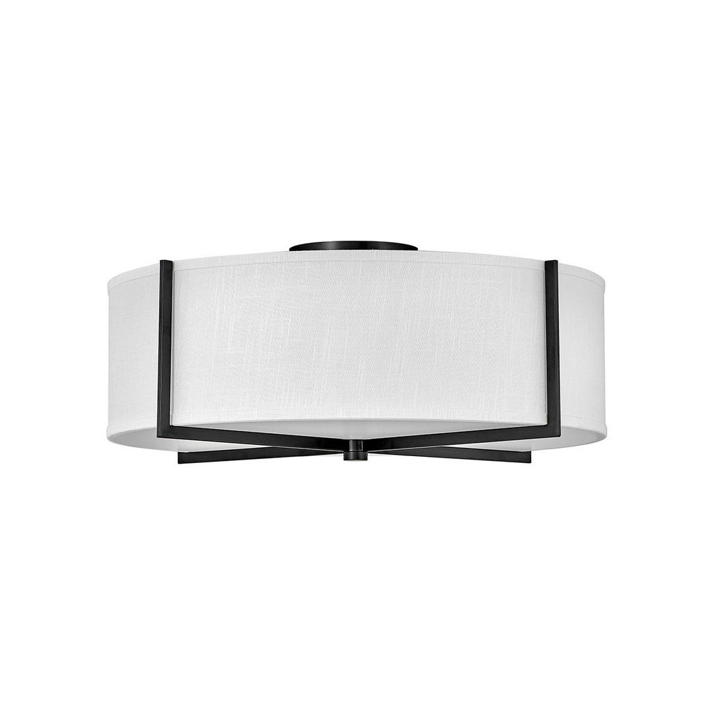 41710BK Axis Off White 4 Light Semi-Flush Mount|Main Image