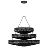 42308BK-BK Ophelia 13 Light Bohemian Chandelier | Alternate Image