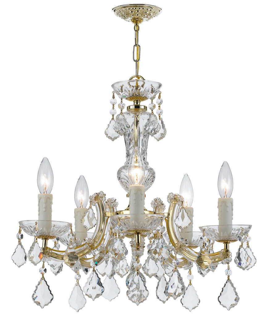 4376-GD-CL-MWP Maria Theresa 20'' Chandelier | Main Image