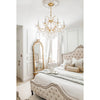 Crystorama Maria Theresa 26'' Chandelier in Gold - Lifestyle View