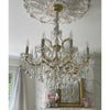 Crystorama Maria Theresa 26'' Chandelier in Gold - Lifestyle View