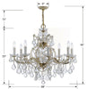 4408-GD-CL-MWP Maria Theresa 26'' Chandelier | Dimensions Image