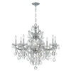 Crystorama Maria Theresa 28'' Chandelier in Polished Chrome - Additional View