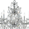 Crystorama Maria Theresa 28'' Chandelier in Polished Chrome - Additional View