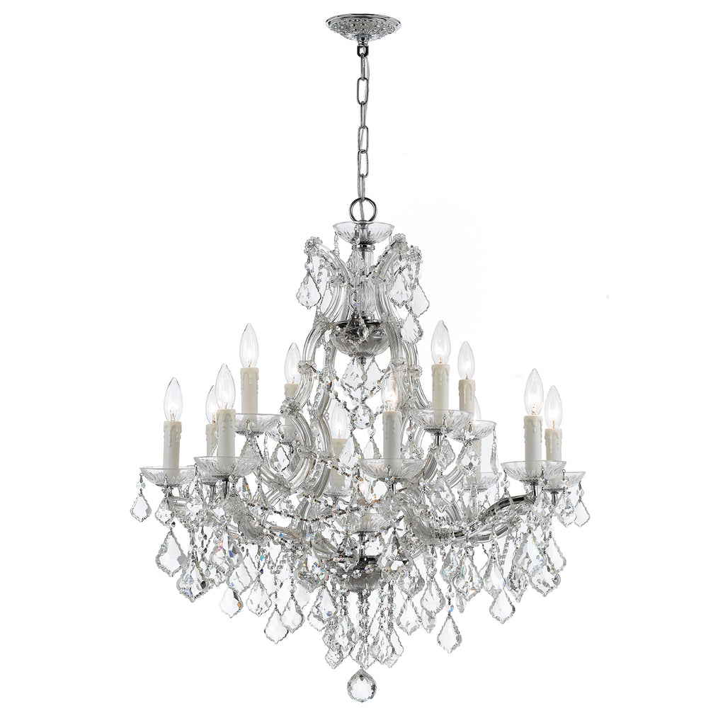 4412-CH-CL-MWP Maria Theresa 13 Light Chandelier | Alternate Image