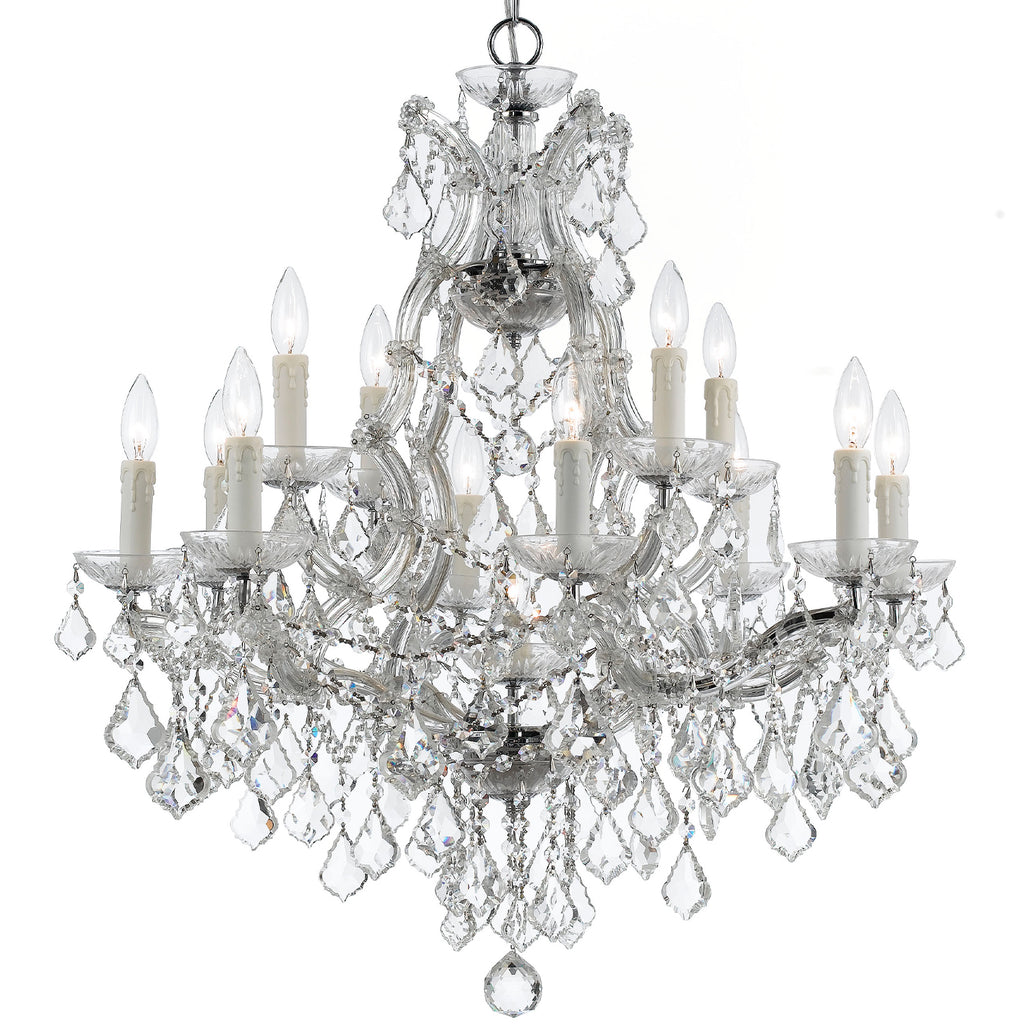 4412-CH-CL-MWP Maria Theresa 13 Light Chandelier | Alternate Image