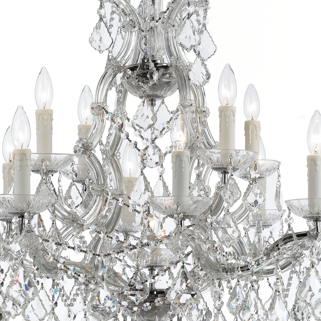 4412-CH-CL-MWP Maria Theresa 13 Light Chandelier | Alternate Image