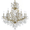 4412-GD-CL-MWP Maria Theresa 13 Light Chandelier | Alternate Image