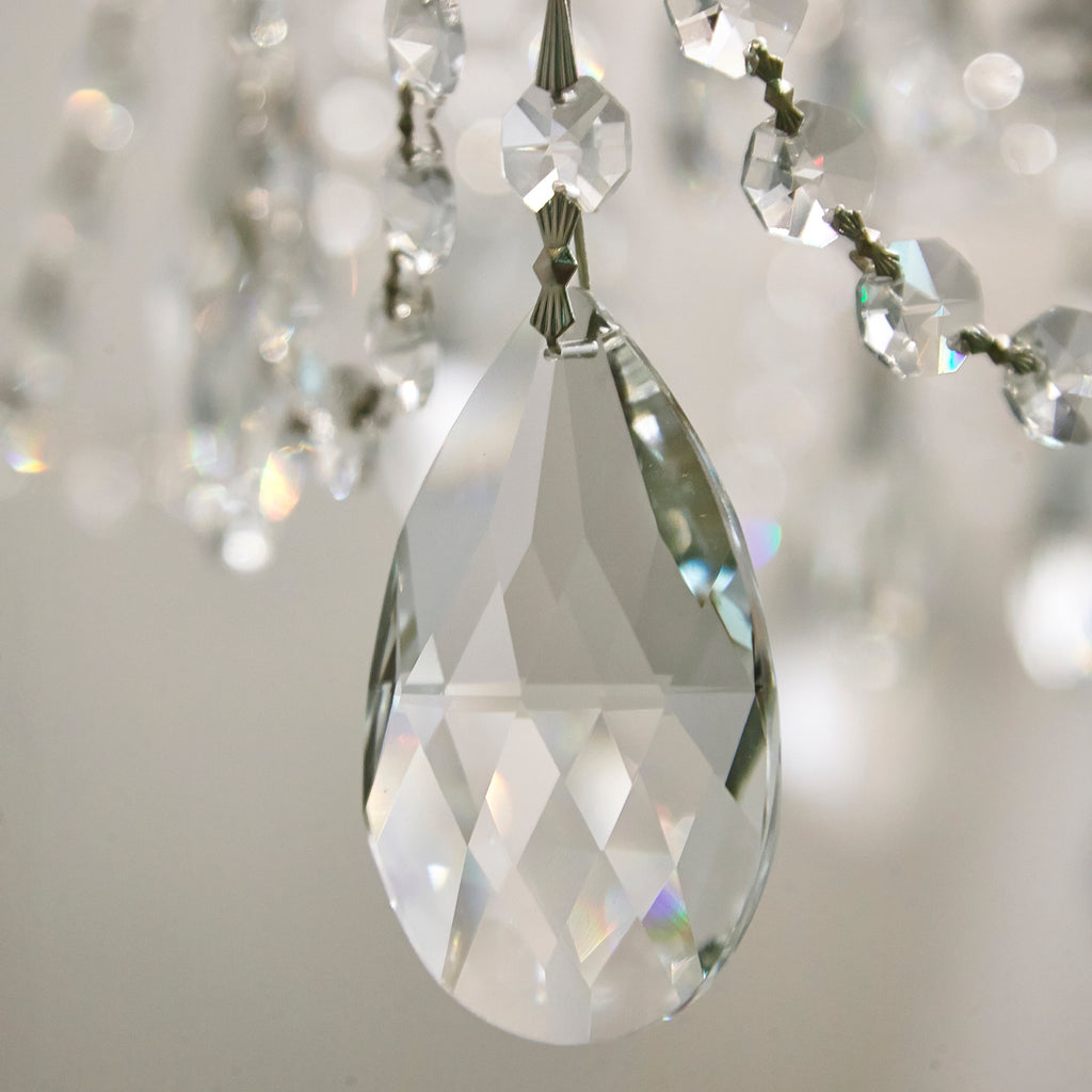 Crystorama Maria Theresa 28'' Chandelier in Polished Chrome - Additional View