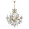 4413-GD-CL-MWP Maria Theresa 13 Light Chandelier | Main Image