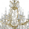 4413-GD-CL-SAQ Maria Theresa 13 Light Chandelier | Alternate Image