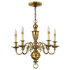 4415BB Cambridge 5 Light Traditional Mini Chandelier Main Image