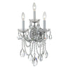 4423-CH-CL-MWP Maria Theresa 3 Light Sconce | Alternate Image