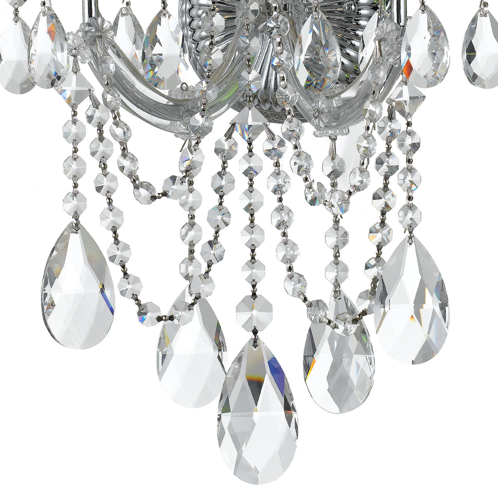 4423-CH-CL-MWP Maria Theresa 3 Light Sconce | Alternate Image