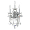 Crystorama Maria Theresa 11'' Sconce in Polished Chrome - Additional View