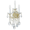 4423-GD-CL-SAQ Maria Theresa 11'' Sconce | Alternate Image